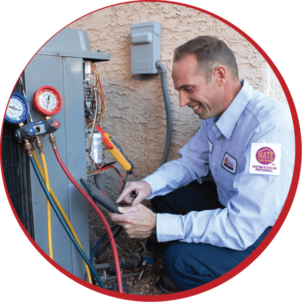 Ductless AC Service. Ductless Air Conditioner Service, Ductless Air Conditioning Service, Mini Split Service, Mini Split Repair, Mini Split Maintenance in Mesa AZ, Chandler AZ, and Gilbert AZ