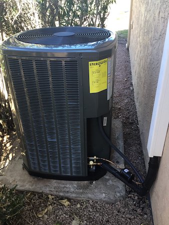 Trane Heat Pump Install – Leisure World in Mesa