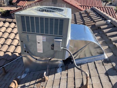 Trane Heat Pump Install – Leisure World in Mesa
