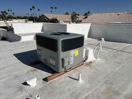 Trane Heat Pump Install – East Desert Trail in Mesa