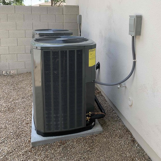 Double Trane Furnace Install - E Washington Ave, Gilbert, AZ