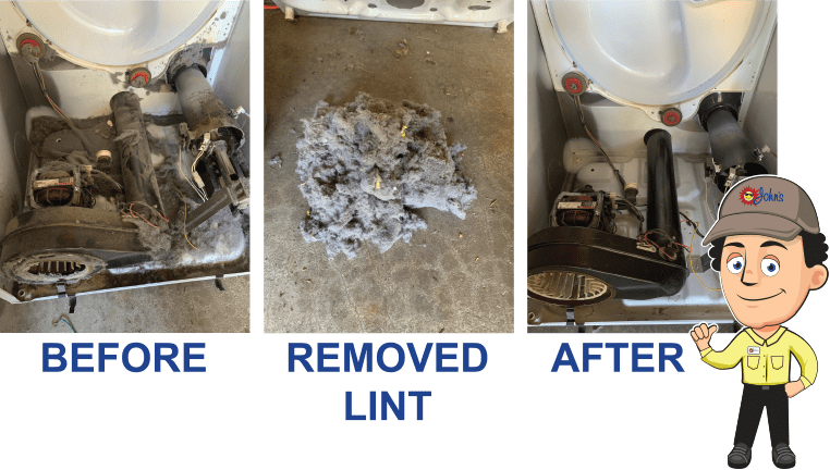 Dryer vent cleaning in Mesa AZ, Chandler AZ and Gilbert AZ