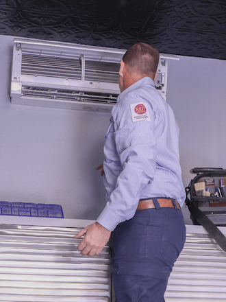 Ductless AC Service. Ductless Air Conditioner Service, Ductless Air Conditioning Service, Mini Split Service, Mini Split Repair, Mini Split Maintenance in Mesa AZ, Chandler AZ, and Gilbert AZ