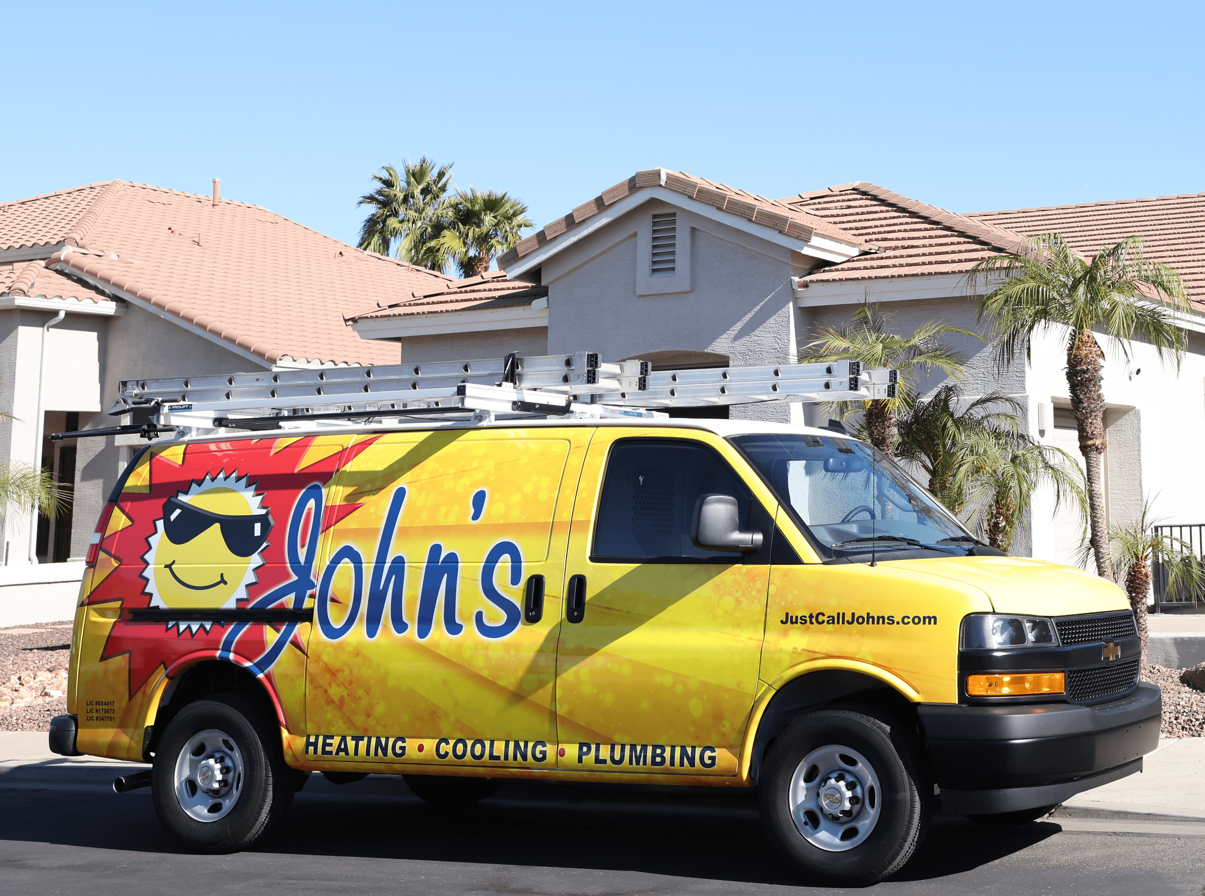 A John’s truck saving homeowners across Chandler and Mesa from plumbing leaks